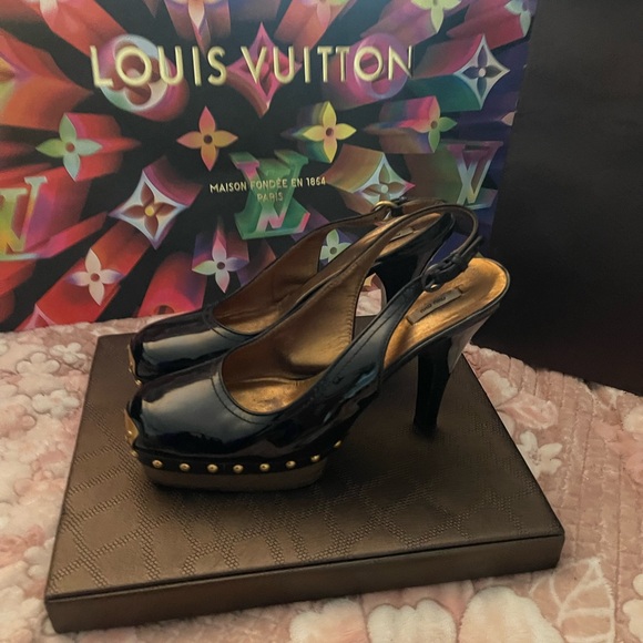 Miu miu wood 🪵 leather battle shoes - Picture 3 of 10